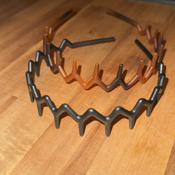 2 pack women’s zig zag headbands - Picture 2 of 4